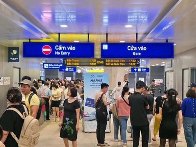 Metro số 1 điều chỉnh giảm chuyến tàu trong dịp hè 2026