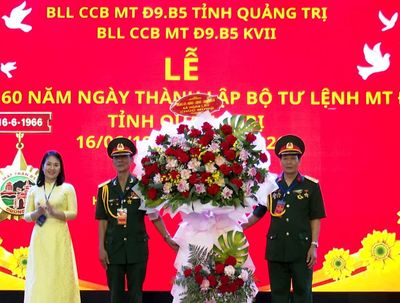 Gặp mặt cựu chiến binh Mặt trận Đường 9-B5 Quảng Trị