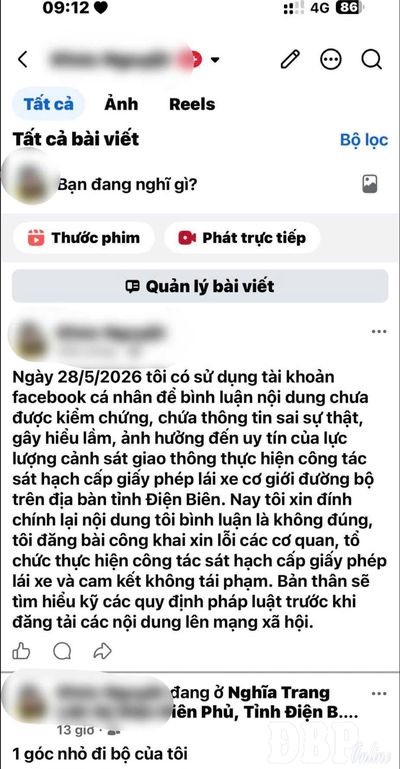 Xử phạt trường hợp đăng tải thông tin sai sự thật về công tác sát hạch lái xe