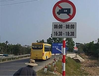 Cấm xe tải từ 3,5 tấn trở lên giờ cao điểm: Giải pháp giảm ùn tắc cho nội đô Huế