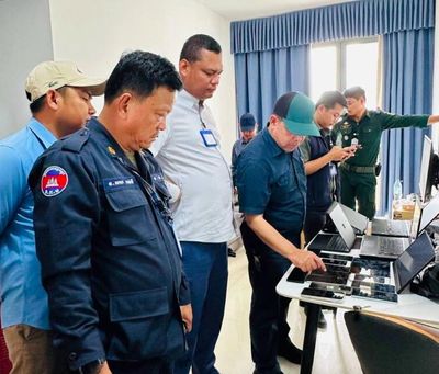Campuchia tăng cường triệt phá các ổ lừa đảo trực tuyến
