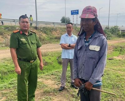 Xử lý vi phạm chăn thả gia súc trên tuyến cao tốc Vĩnh Hảo – Dầu Giây