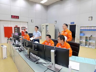 Diễn tập khởi động đen thành công tại Thủy điện Sơn La