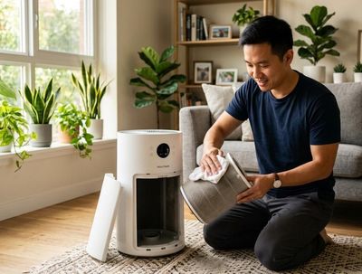 Cách vệ sinh máy lọc không khí