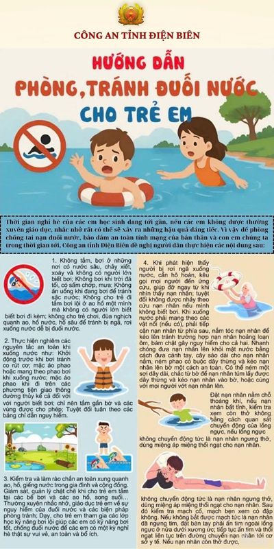 Phòng chống đuối nước - Không thể chủ quan