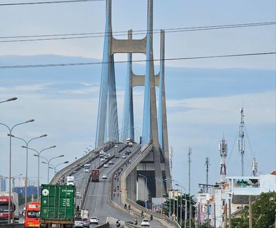 Cầu Phú Mỹ sẽ sửa chữa khe co giãn, các phương tiện cần chú ý