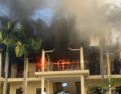Đà Nẵng: Cháy trụ sở xã Thượng Đức, nhiều phòng làm việc bị hư hại