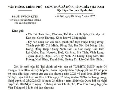 Thanh Hóa được giao mục tiêu tăng trưởng GRDP 11% trong năm 2026