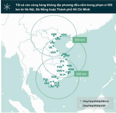 Hàng không chặng ngắn và bài toán thị trường 87 đường bay chưa được khai thác