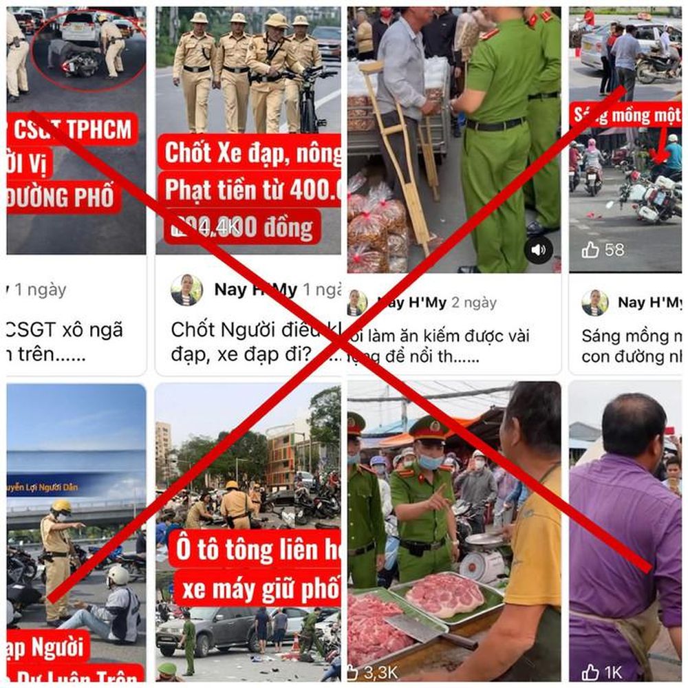 Phát hiện một tài khoản cố tình đăng tin cũ gây hiểu lầm trên mạng xã hội