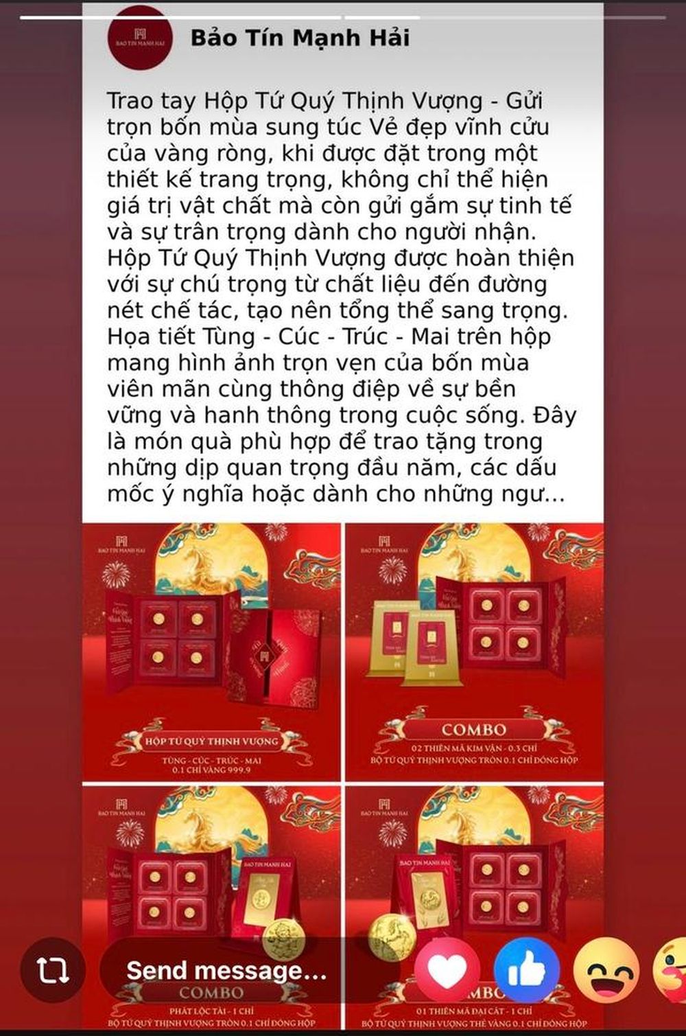 Vàng mini được 'săn đón' lấy may dịp đầu năm mới 2026