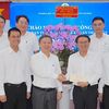 Lãnh đạo Ban Tuyên giáo và Dân vận Thành ủy TPHCM thăm các đơn vị khoa học công nghệ tiêu biểu