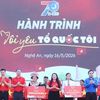 Khởi động Hành trình 'Tôi yêu Tổ quốc tôi' từ quê hương Bác
