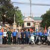 Xã Đoài Phương ra quân hưởng ứng phong trào thi đua ' Toàn dân chung tay bảo vệ môi trường, vì thủ đô xanh - sạch - đẹp'