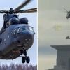 Trực thăng lớn nhất thế giới liên tục đáp xuống nóc nhà ở Moscow, Nga đang chuẩn bị điều gì?