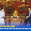 Phó thủ tướng Phan Văn Giang tiếp Phó tổng thư ký Liên hợp quốc phụ trách giải trừ quân bị Izumi Nakamitsu