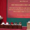 Hội thảo khoa học quốc gia về bảo vệ an ninh trong kỷ nguyên phát triển mới