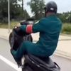 Xử phạt, tịch thu phương tiện của người mặc trang phục dân quân tự vệ 'bốc đầu' trên phố