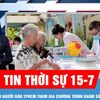 Bản tin thời sự 15-7: Hơn 530.000 người dân TPHCM tham gia chương trình khám sức khỏe toàn dân