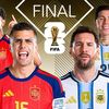Đội hình ra sân Tây Ban Nha vs Argentina: Messi và Yamal đều đá chính