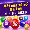 XSDL 9/8 - Kết quả xổ số Đà Lạt hôm nay 9/8/2026