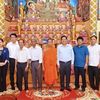 Đoàn lãnh đạo Cần Thơ thăm, chúc mừng Lễ Sene Dolta của đồng bào Khmer