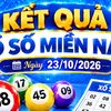 Kết quả xổ số miền Nam hôm nay ngày 23/10/2026