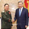 Tổng Bí thư, Chủ tịch nước Tô Lâm tiếp Phó thủ tướng, Bộ trưởng Bộ Quốc phòng Lào