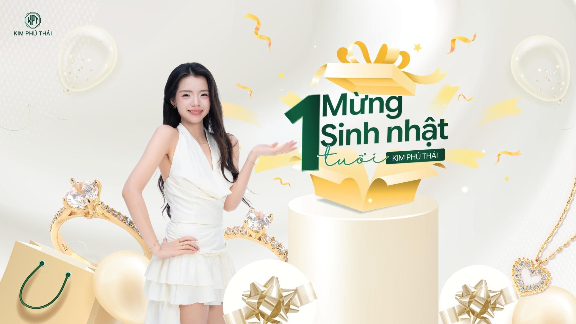 Kim Phú Thái đánh dấu cột mốc một năm xuất hiện trên thị trường.