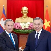 Tổng Bí thư, Chủ tịch nước Tô Lâm tiếp Thủ tướng Campuchia Hun Manet