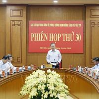 Tổng Bí thư, Chủ tịch nước Tô Lâm chủ trì phiên họp thứ 30 Ban Chỉ đạo Trung ương về phòng, chống tham nhũng, lãng phí tiêu cực