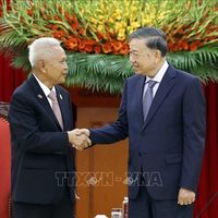 Tổng Bí thư, Chủ tịch nước tiếp Chủ tịch Quốc hội kiêm Chủ tịch Hạ viện Thái Lan