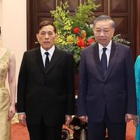 Tổng Bí thư, Chủ tịch nước Tô Lâm chủ trì chiêu đãi Nhà vua Vương quốc Thái Lan và Hoàng hậu
