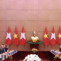 Tổng Bí thư, Chủ tịch nước Tô Lâm hội đàm với Tổng thống Thụy Sĩ