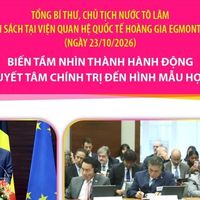Tổng Bí thư, Chủ tịch nước Tô Lâm phát biểu chính sách tại Viện Quan hệ Quốc tế Hoàng gia Egmont, Vương quốc Bỉ