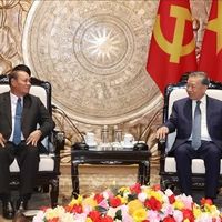 Tổng Bí thư, Chủ tịch nước Tô Lâm tiếp Thường trực Ban Bí thư Lào