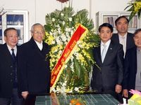 Lãnh đạo Công an Hà Nội chúc mừng chức sắc, tín đồ Công Giáo và Tin Lành