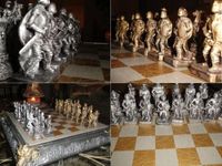 Trang trí cho ngôi nhà của bạn bằng những bàn cờ vua độc đáo