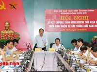 Xây dựng khu dân cư kiểu mẫu, vườn mẫu ở TP Hà Tĩnh còn chậm
