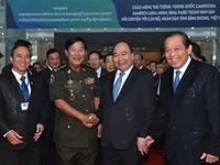 Ấn tượng nụ cười hai Thủ tướng ngày ông Hun Sen trở lại thăm Việt Nam