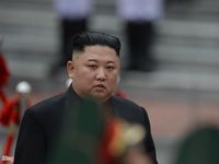 Lễ đón trang trọng ông Kim Jong Un tại Phủ Chủ tịch