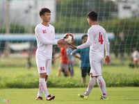 Bộ đôi học trò ông Park thư thả trước trận gặp Sài Gòn FC