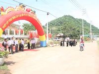 Công bố xã Chiềng Ngần đạt chuẩn nông thôn mới