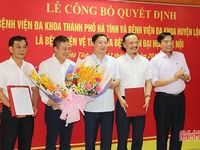 Hà Tĩnh có thêm 2 bệnh viện vệ tinh của Bệnh viện Đại học Y Hà Nội