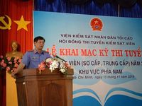667 ứng viên tham gia Kỳ thi tuyển Kiểm sát viên khu vực phía Nam