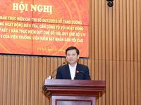 Tổng kết 5 năm thực hiện Chỉ thị số 06 và sơ kết 1 năm thực hiện Quy chế số 169, 170
