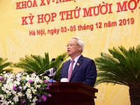 Khai mạc kỳ họp thứ mười một, HĐND thành phố Hà Nội khóa XV