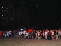 Hàng ngàn sinh viên TPHCM vỡ òa với chiến thắng ngọt ngào của tuyển Việt Nam