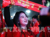 Việt Nam ăn mừng HCV SEA Games lịch sử của đội tuyển bóng đá nam