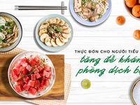 Thực đơn cho người tiểu đường tăng đề kháng, phòng dịch bệnh